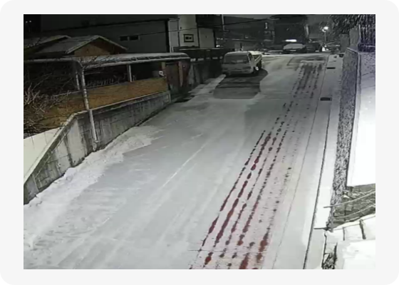 눈이오기 시작할때